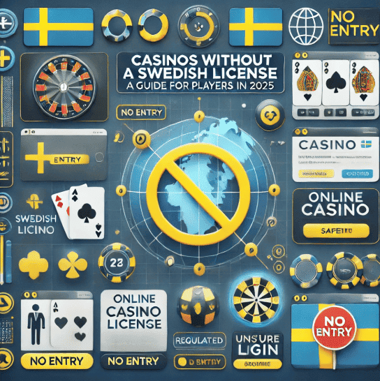Otevřete kasino bez švédské licence v roce 2025 a zakážte hazardní hry